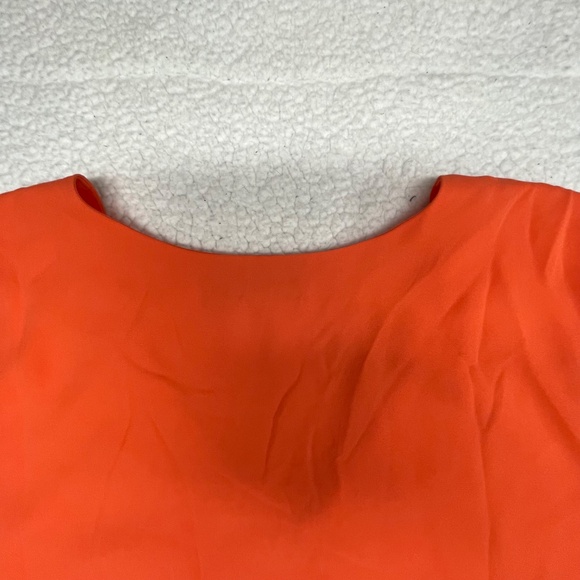 Women’s XL Almost Famous Orange Bell Sleeve Top - Picture 6 of 15